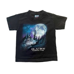 Vintage Glacier National Park Shirt - 2T